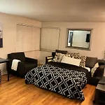 Shared House In Central Denver-Living Room Queen Sofa Sleeper